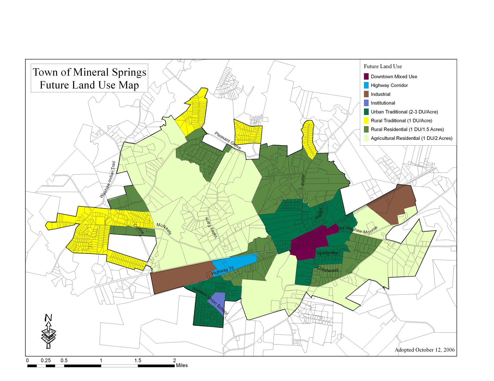 Town of Mineral Springs, North Carolina * Official site